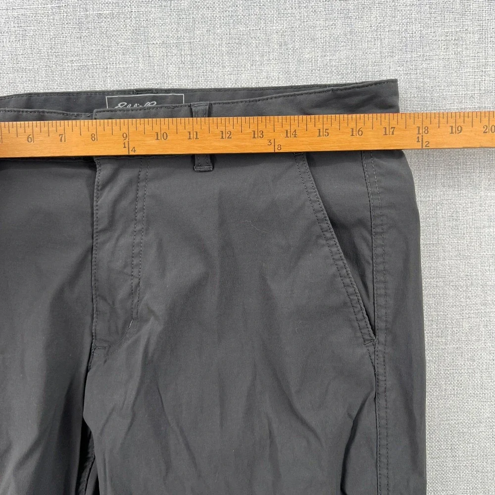 Eddie Bauer Travex Horizon Guide Chino Pants Mens 34x34 (fits 34x32) Dark Gray